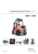 Tonero - Carrelli Elevatori Termici 1.5 - 3.5 t