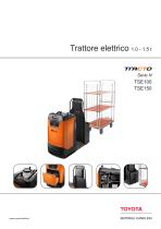 Tracto Serie N - Trattore elettrico 1.0 - 1.5 t - 1