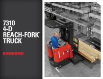 7310 4-D REACH-FORK TRUCK