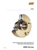 Non-Contacting, Gas Lubricated Seals for Small-Bore Rotating Equipment