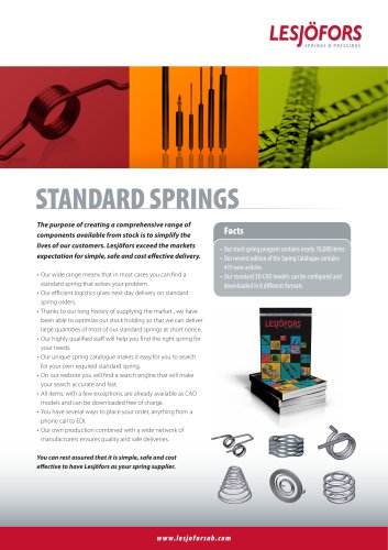 Standard Springs