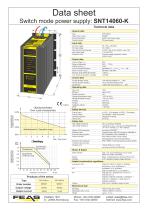 Switch mode power supply: SNT14060-K