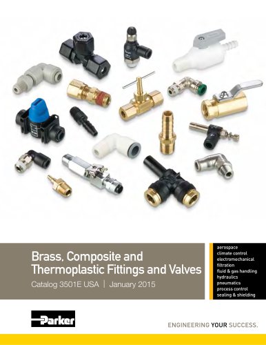 Brass, Composite and  Thermoplastic Fittings and Valves