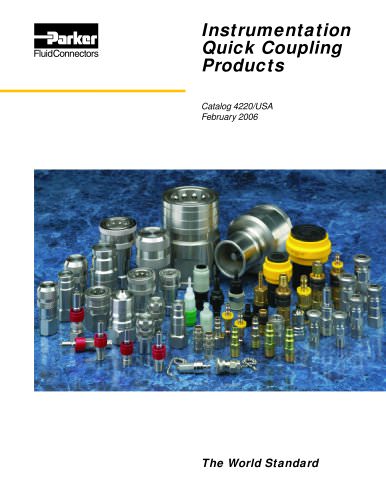 Instrumentation Quick Coupling Products