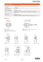 INTERRUTTORE A PRESSIONE ELETTRONICO EPN-S 8320 - 4