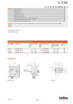 Scheda tecnica D...R 302 - 3