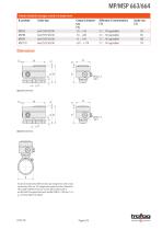 Scheda tecnica MP/MSP 663/664 - 3