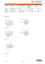 Scheda tecnica MS...R 630/632 - 3