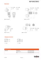 Scheda tecnica NAP 8842/8843 - 6