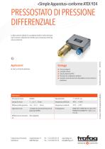 Scheda tecnica «Simple Apparatus» conformity to ATEX 924 - 1