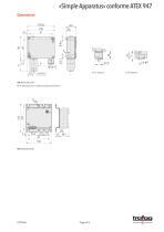 Scheda tecnica «Simple Apparatus» conformity to ATEX 947 - 4