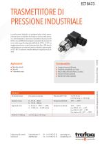 TRASMETTITORE DI PRESSIONE INDUSTRIALE ECT 8473 - 1