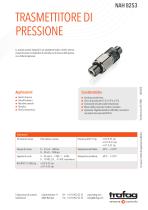 TRASMETTITORE DI PRESSIONE NAH 8253 - 1