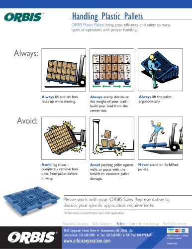 Proper Pallet Handling