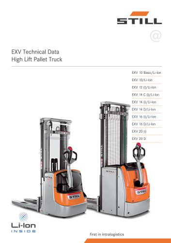 EXV Technical Data