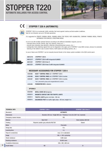 STOPPER T220-275