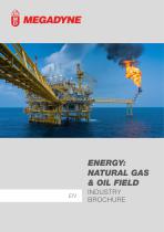 Energy: natural gas & oil field industry brochure