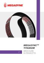 Megadyne MEGASYNC™ Titanium brochure di prodotto