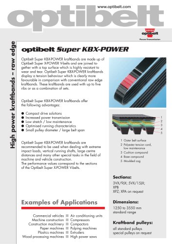 Optibelt Super KBX-POWER