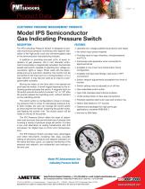 Model IPS Semiconductor Gas Indicating Pressure Switch