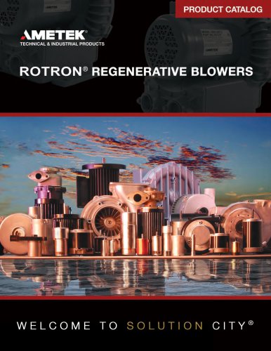 ROTRON Regenerative Blowers