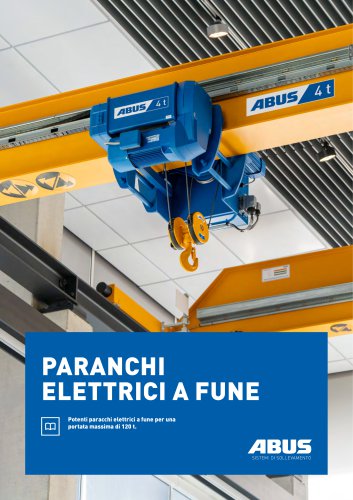 Paranchi elettrici a fune