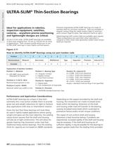 ul TR a -S lim ® Thin-Section Bearings