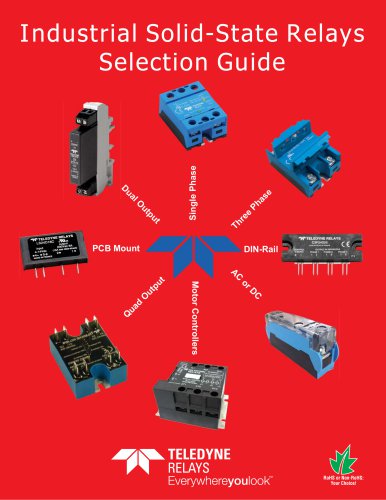 Industrial  solid-state relays :selection guide