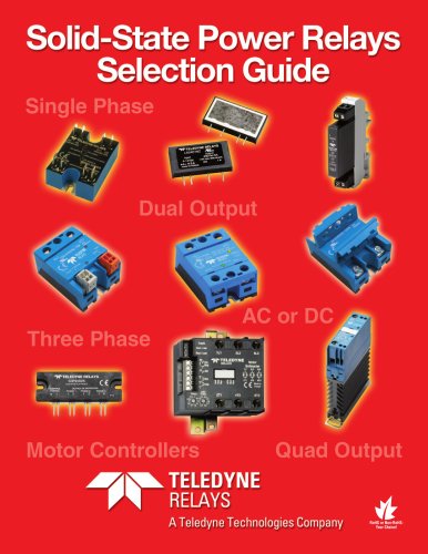 Teledyne Relays - Solid-State Power Relays Selection Guide