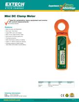 DC400: 400A DC Mini Clamp Meter