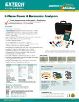 PQ3350-1: 3-Phase Power & Harmonics Analyzers