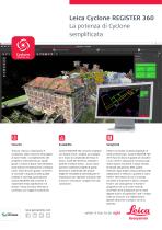 Leica Cyclone REGISTER 360 Data Sheet