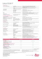 Leica GS18 T GNSS RTK Rover - Data Sheet - 2