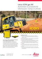 Leica iCON gps 80 Contractor - 1