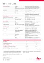 Leica Viva GS16 Data Sheet - 2