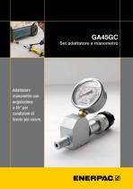 GA45GC Set adattatore et manometro - 1