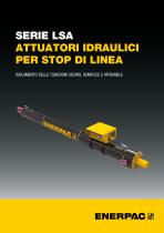 SERIE LSA ATTUATORI IDRAULICI  PER STOP DI LINEA - 1