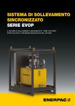 SISTEMA DI SOLLEVAMENTO  SINCRONIZZATO  SERIE EVOP - 1