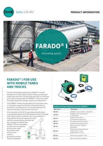 FARADO Product Information