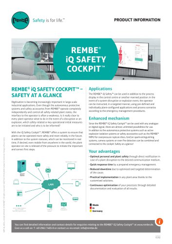 REMBE® iQ SAFETY COCKPIT™