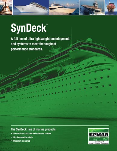 SynDeck Brochure and Product Inserts 