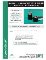 R119 Rotary Incremental Encoder