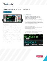 2460 SourceMeter®  SMU Instrument