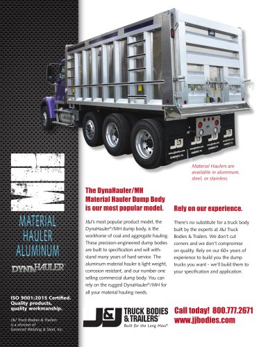 MATERIAL HAULER ALUMINUM