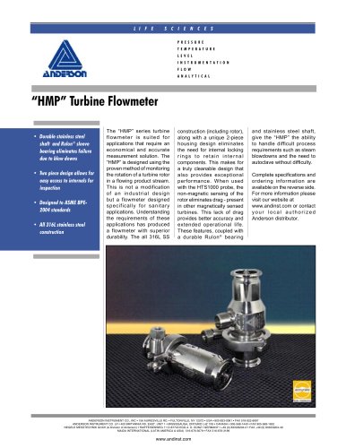 Turbine Flowmeter