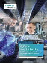 Agility in machine building