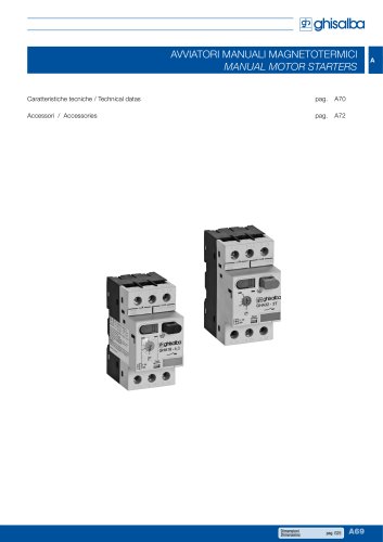 Manual Motor Starters