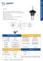 JINPAT slip ring Capsule Slip Rings LPC-12T