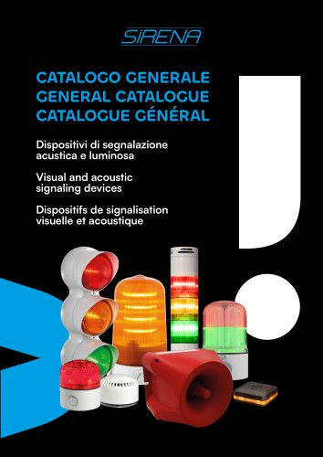 SIRENA GENERAL CATALOGUE 2026