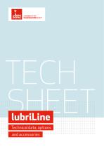lubriLine Technical Data, Options and Accessoires